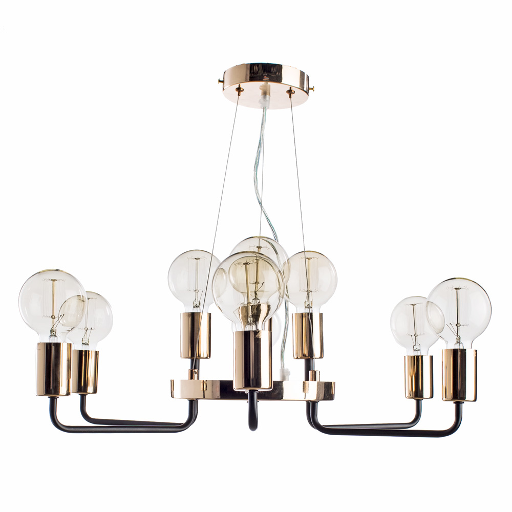 Подвесная Люстры Arte Lamp GELO A6001LM-9BK