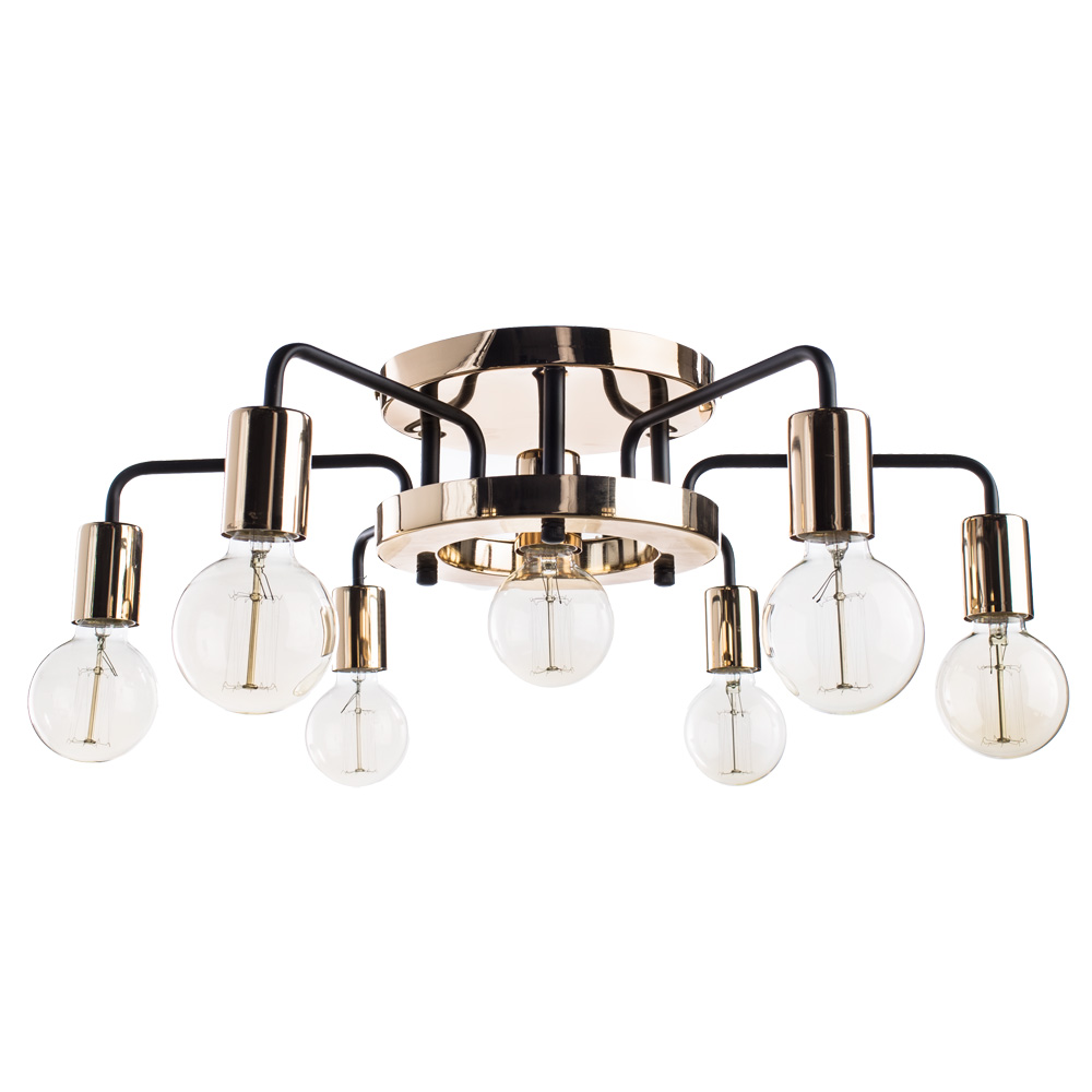 Потолочная Люстры Arte Lamp GELO A6001PL-7BK