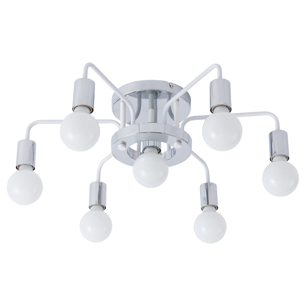 Потолочная Люстры Arte Lamp GELO A6001PL-7WH