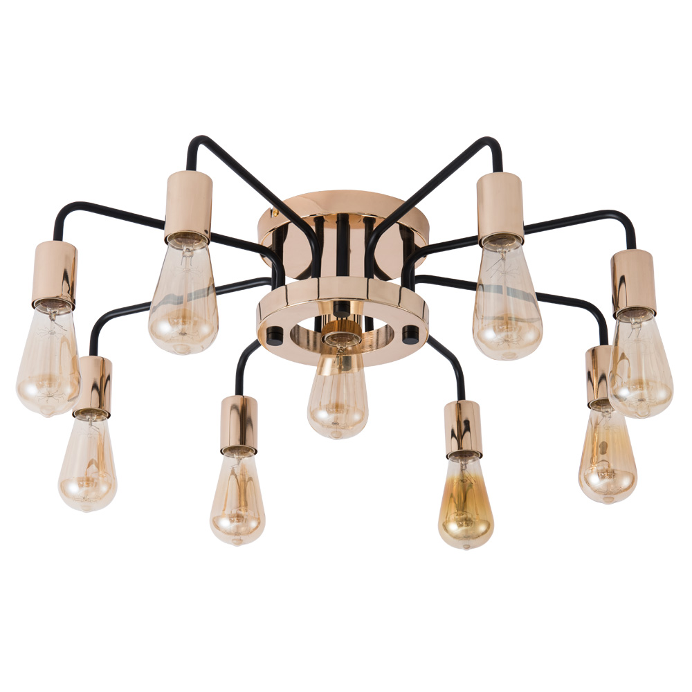 Потолочная Люстры Arte Lamp GELO A6001PL-9BK