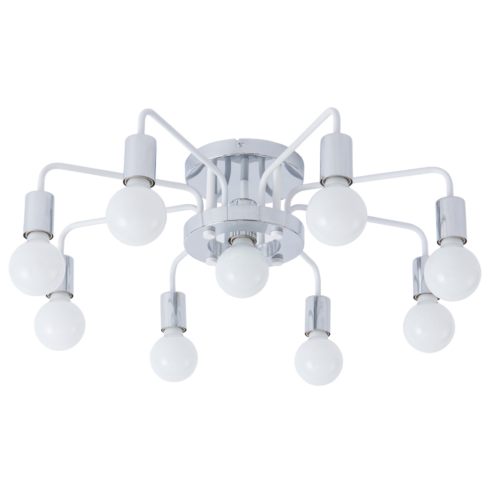 Потолочная Люстры Arte Lamp GELO A6001PL-9WH