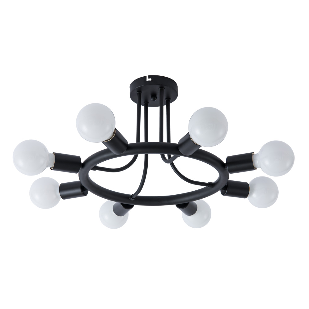 Потолочная Люстры Arte Lamp HIGHGARDEN A6063PL-8BK