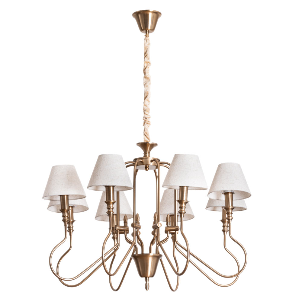Подвесная Люстры Arte Lamp AGIO A6086LM-8PB
