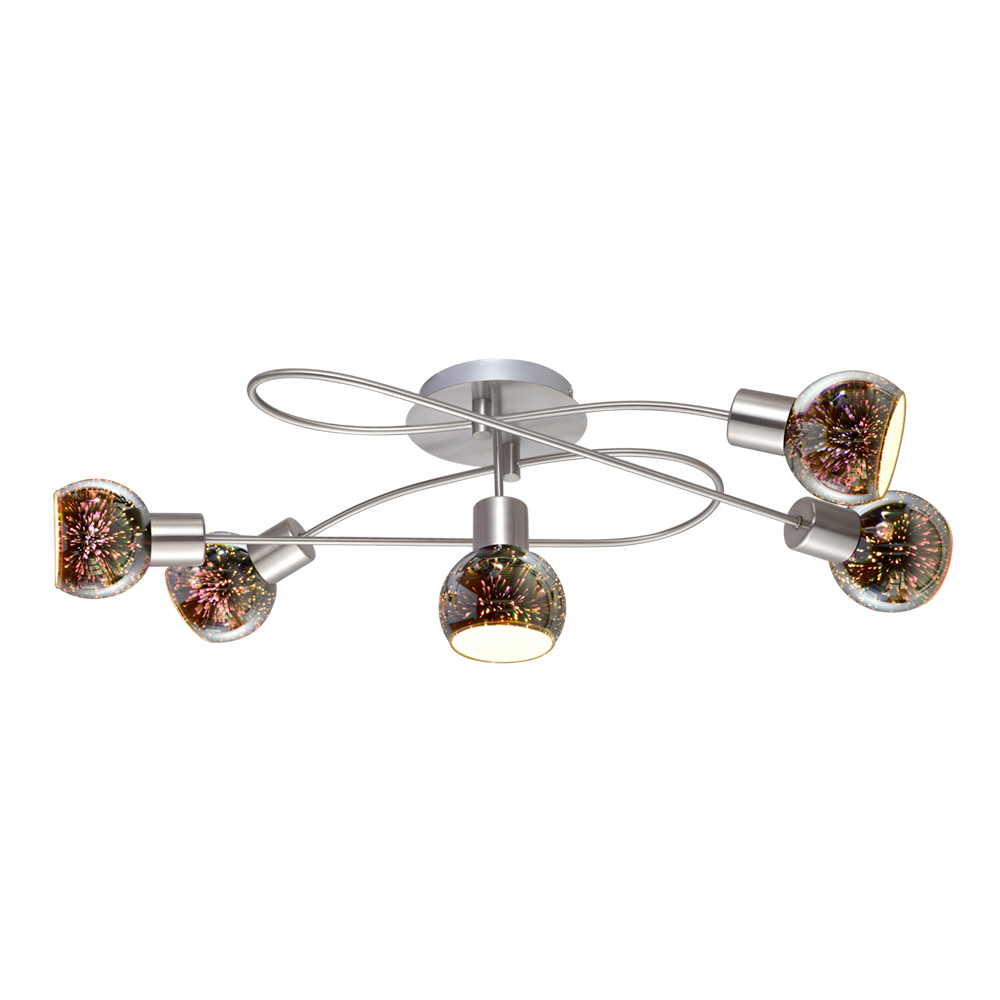 Потолочная Люстры Arte Lamp ILLUSIONE A6125PL-5SS