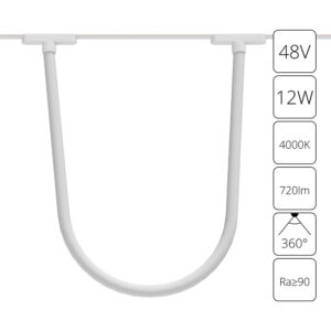 Магнитный трековый светильник Arte Lamp RAPID A6167PL-1WH