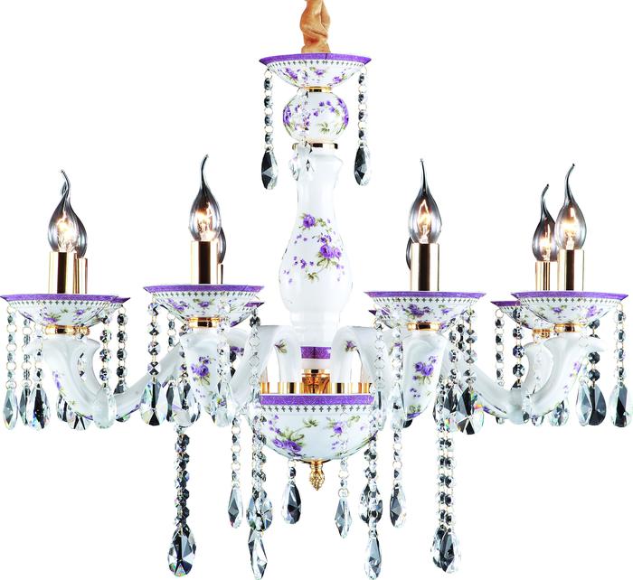 Подвесная Люстры Arte Lamp CONTESSA A6613LM-8GO