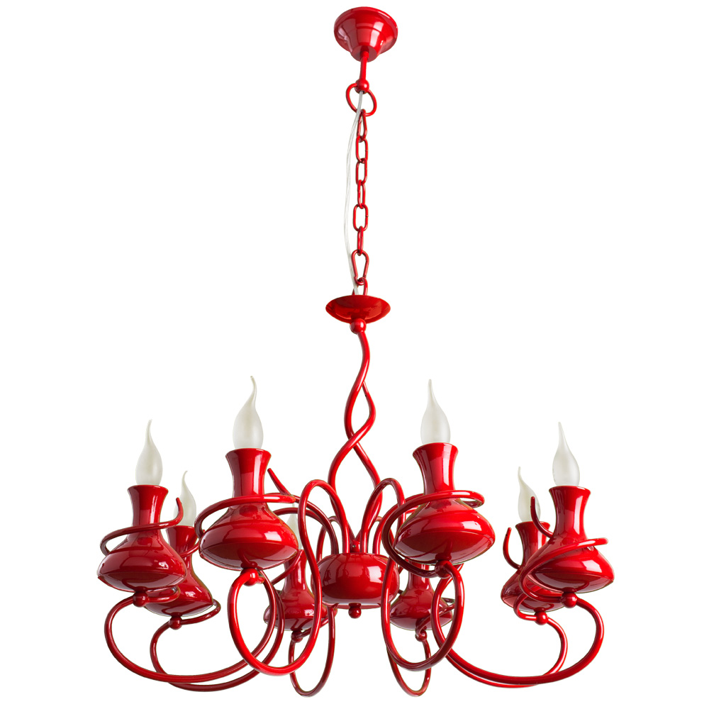 Подвесная Люстры Arte Lamp VASO A6819LM-8RD