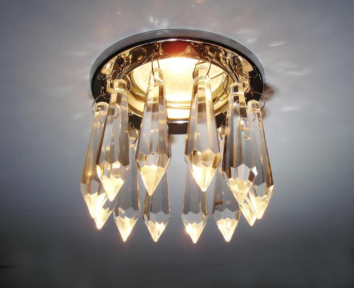 Точечный встраиваемый светильник Arte Lamp BRILLIANTS A7001PL-1CC