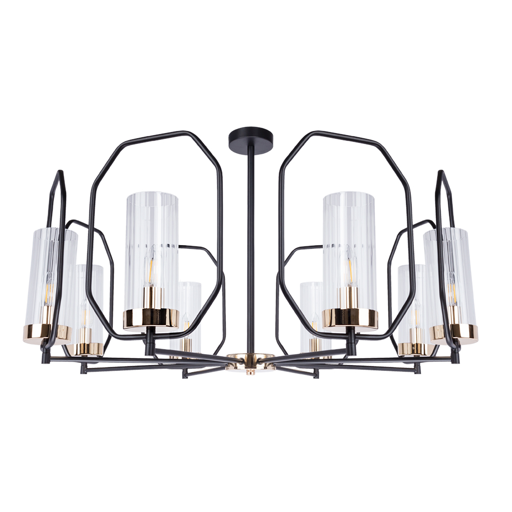 Потолочная Люстры Arte Lamp CELAENO A7004PL-8BK