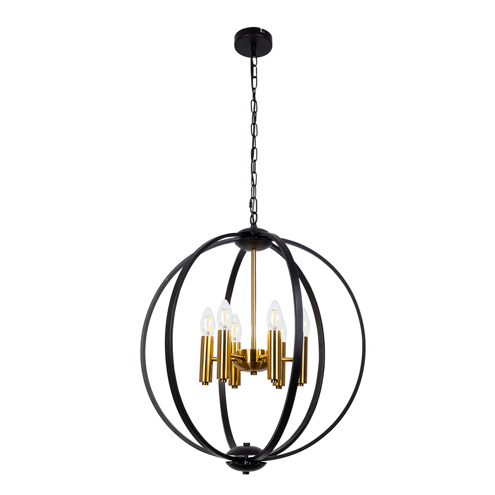 Подвесная Люстры Arte Lamp CASTULA A7013SP-6BK