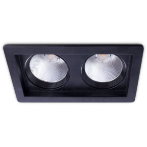 Точечный встраиваемый светильник Arte Lamp PRIVATO A7018PL-2BK