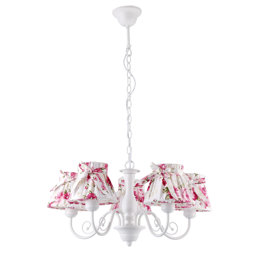 Подвесная Люстры Arte Lamp MARGHERITA A7021LM-5WH