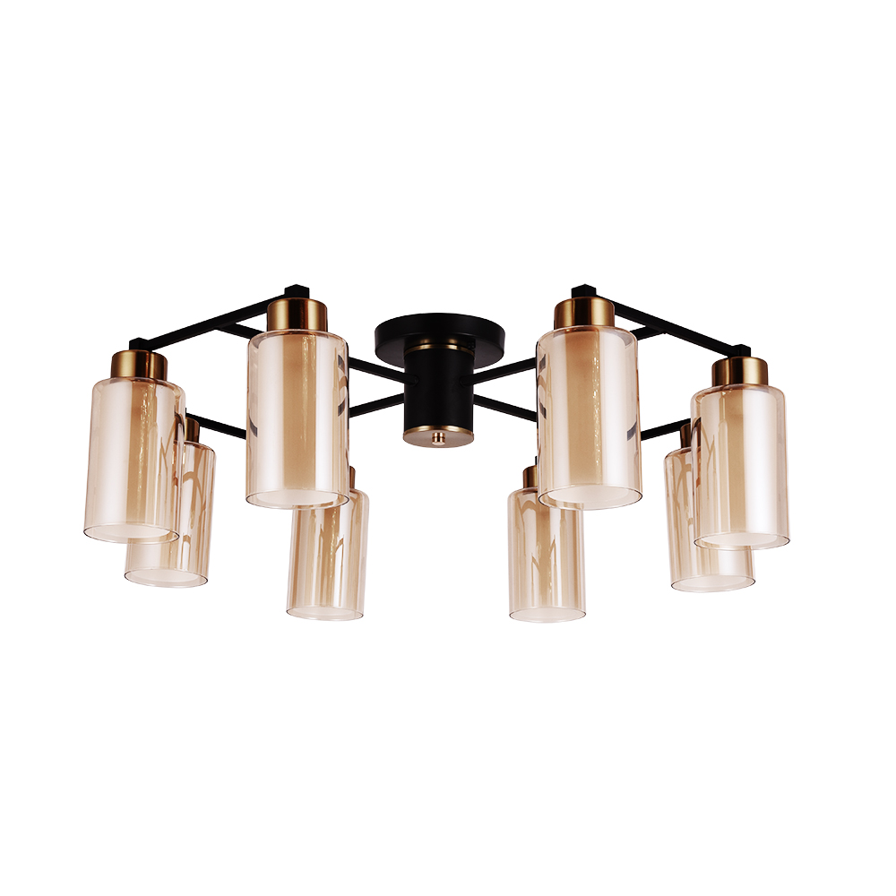 Потолочная Люстры Arte Lamp LEO A7027PL-8BK