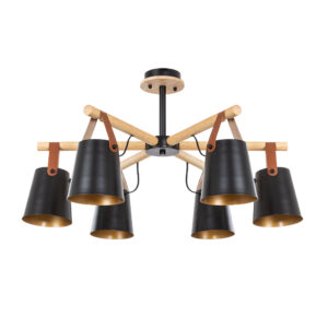Потолочная Люстры Arte Lamp THOMAS A7032PL-6BK