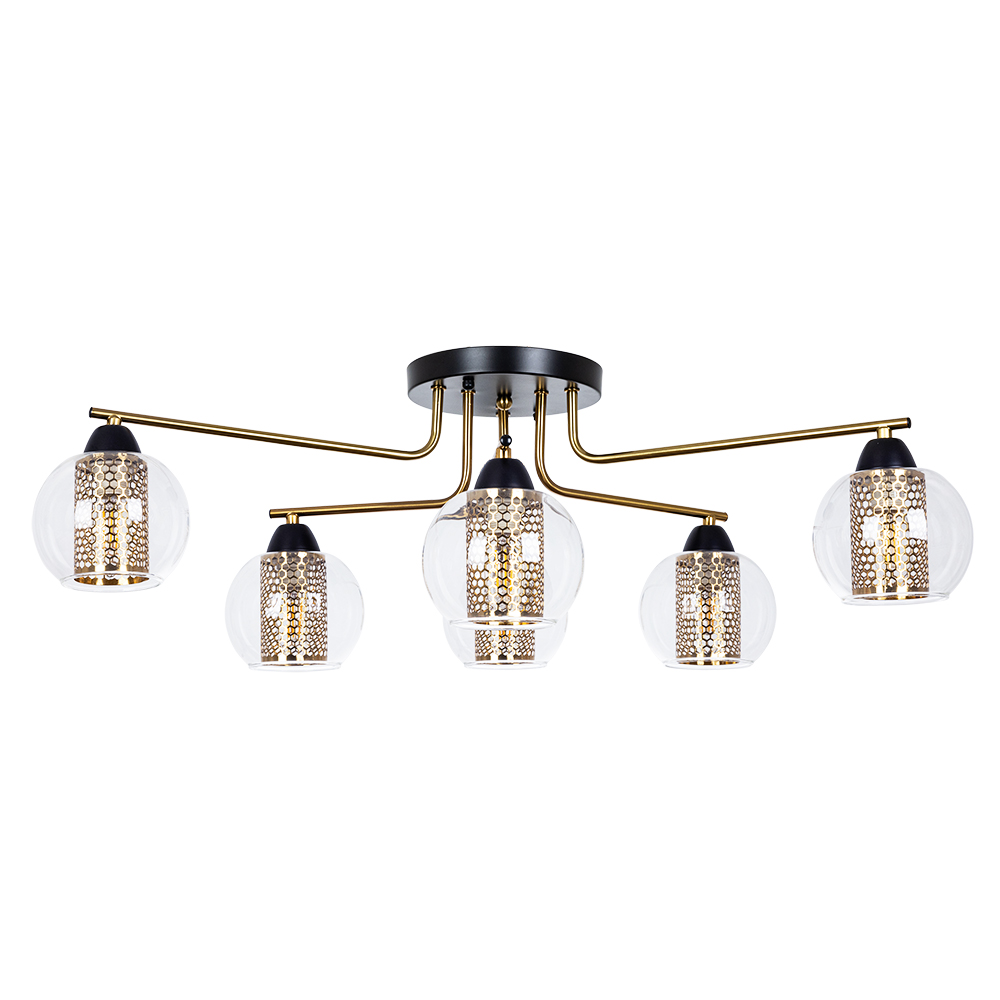 Потолочная Люстры Arte Lamp MANCHESTER A7045PL-6BK