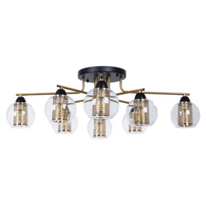 Потолочная Люстры Arte Lamp MANCHESTER A7045PL-8BK