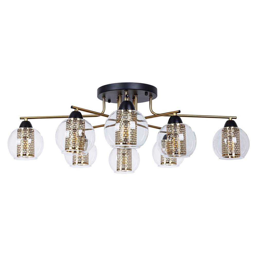 Потолочная Люстры Arte Lamp MANCHESTER A7045PL-8BK