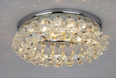Точечный встраиваемый светильник Arte Lamp BRILLIANTS A7083PL-1CC