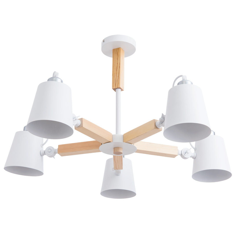 Люстры на штанге Arte Lamp OSCAR A7141PL-5WH
