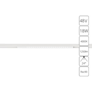Магнитный трековый светильник Arte Lamp OPTIMA A7267PL-1WH