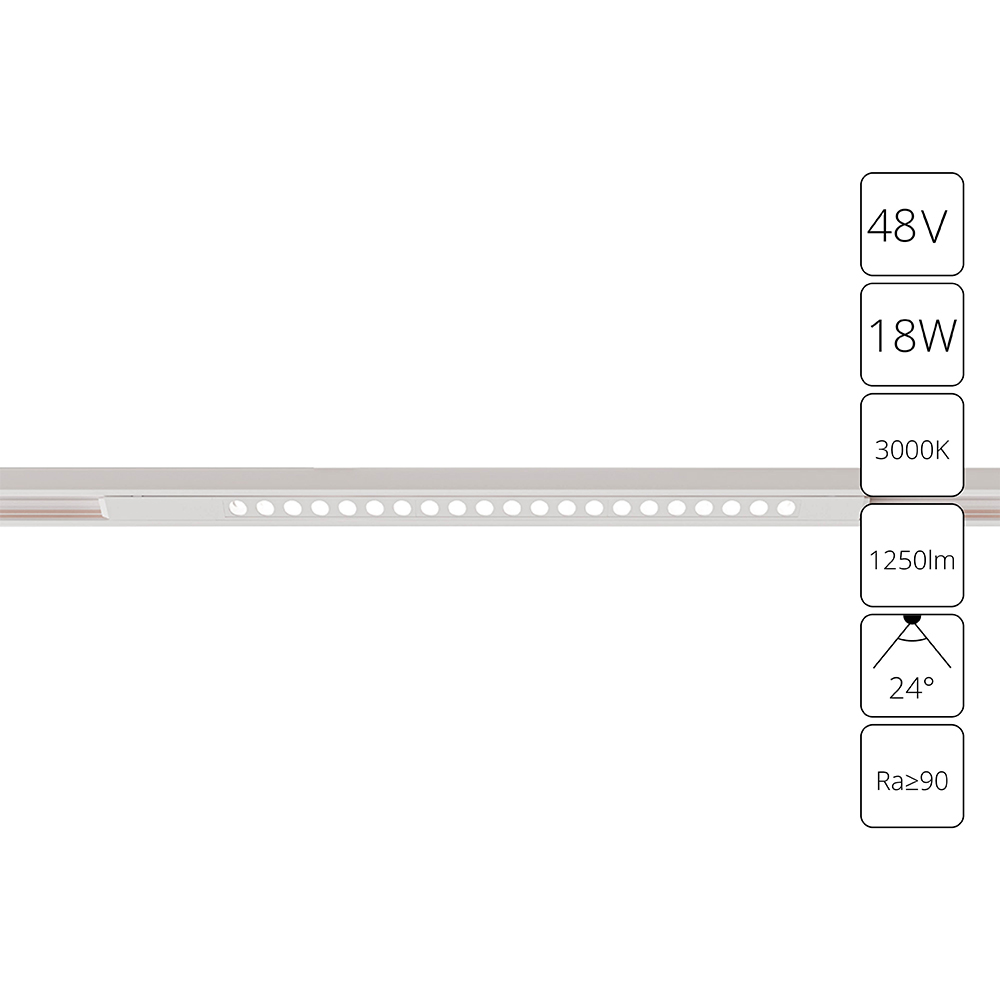 Магнитный трековый светильник Arte Lamp OPTIMA A7287PL-1WH