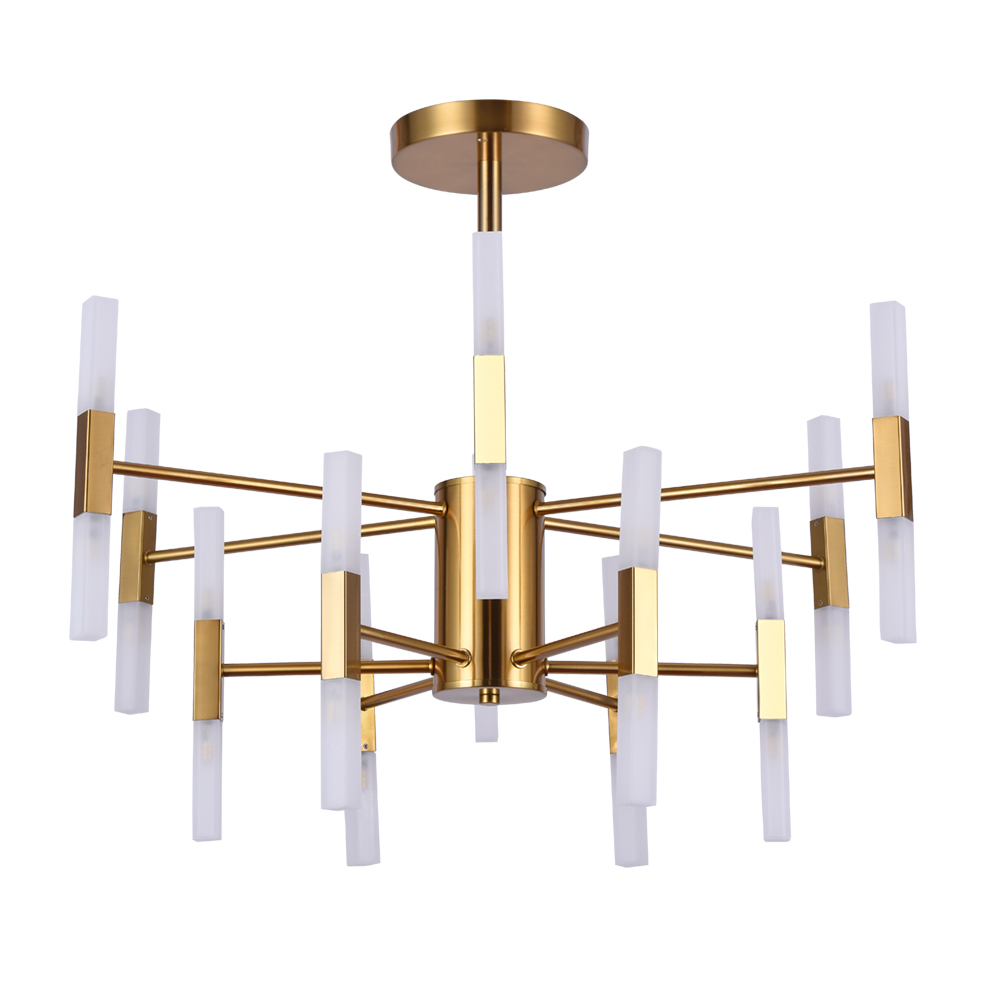 Люстры на штанге Arte Lamp Ramona A7410PL-24PB