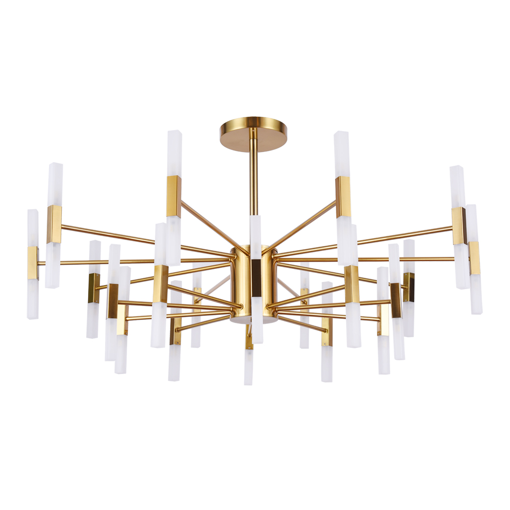 Люстры на штанге Arte Lamp Ramona A7410PL-40PB