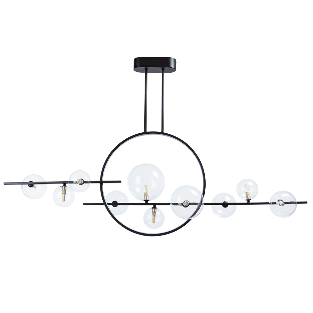 Люстры на штанге Arte Lamp SATURN A7790SP-75BK