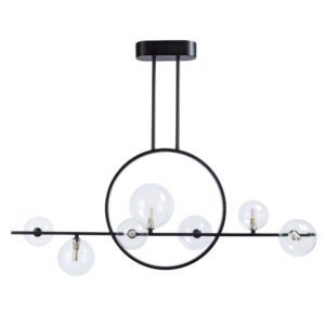 Люстры на штанге Arte Lamp SATURN A7791SP-59BK