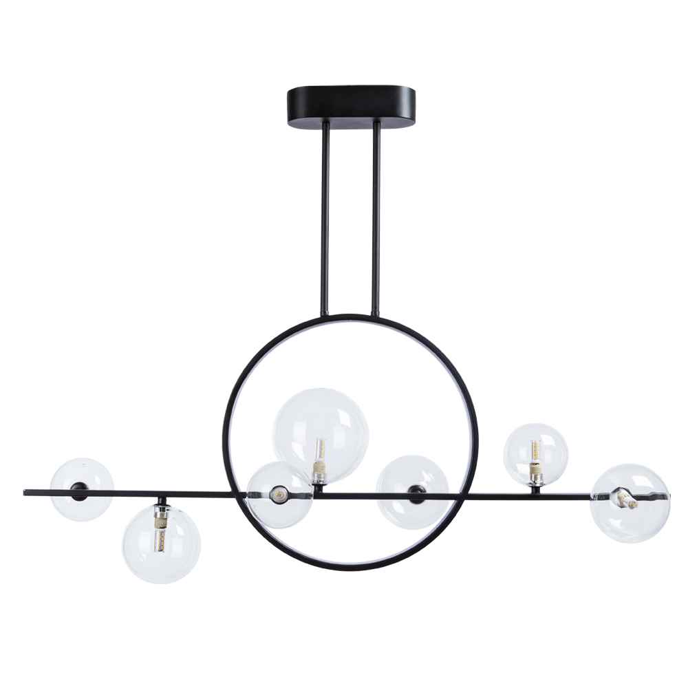 Люстры на штанге Arte Lamp SATURN A7791SP-59BK