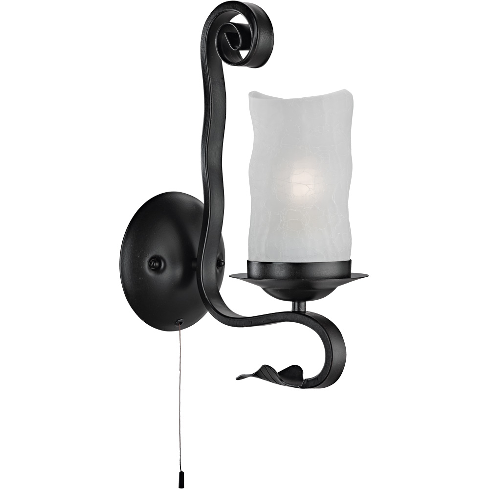 Бра Arte Lamp SCROLL A7915AP-1BK