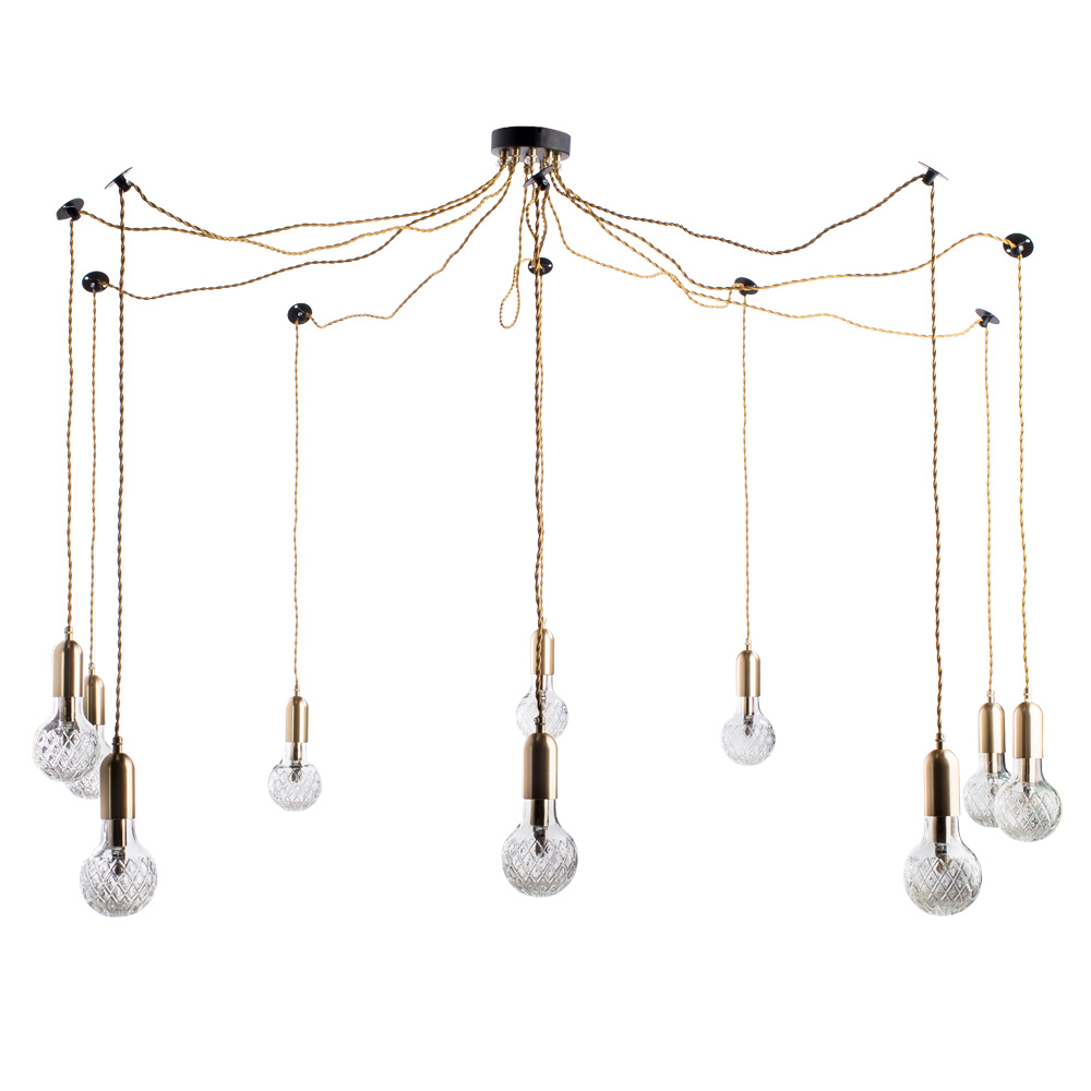 Подвесная Люстры Arte Lamp SALUTE A8040SP-10SG
