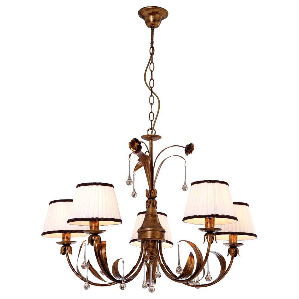 Подвесная Люстры Arte Lamp BORGIA A8100LM-5GA