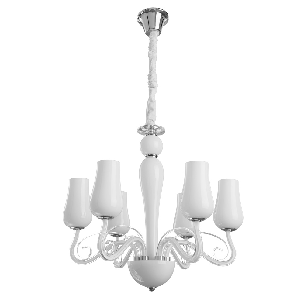 Подвесная Люстры Arte Lamp BIANCANEVE A8110LM-6WH