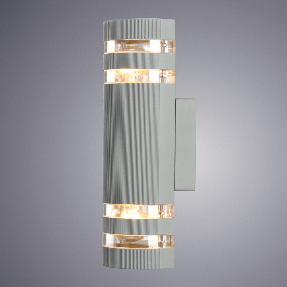Уличный настенный светильник Arte Lamp METRO GREY A8162AL-2GY