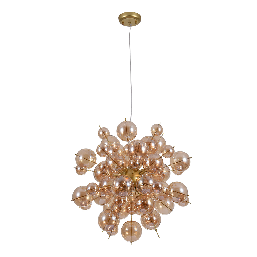 Подвесная Люстры Arte Lamp MOLECULE A8313SP-9GO