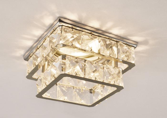 Точечный встраиваемый светильник Arte Lamp BRILLIANTS A8374PL-1CC
