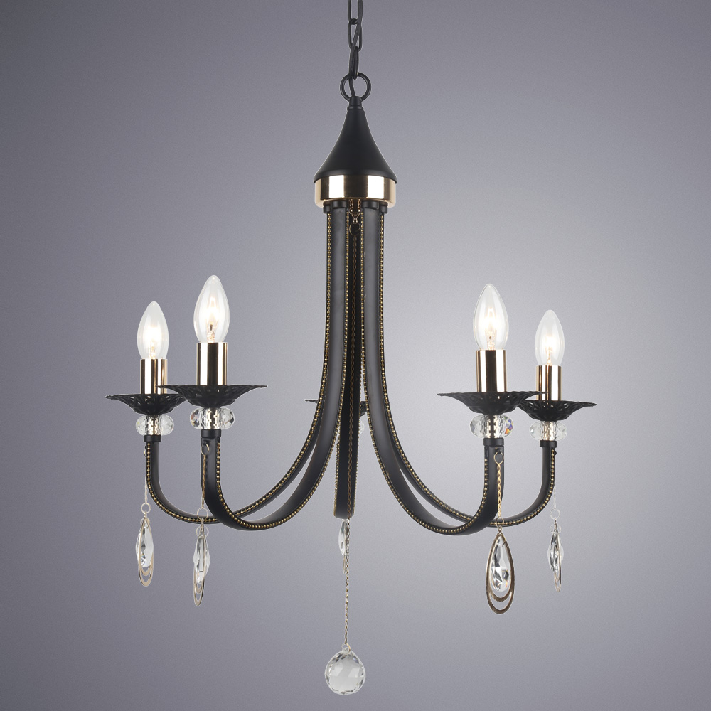 Подвесная Люстры Arte Lamp DALLAS A8540LM-5BK