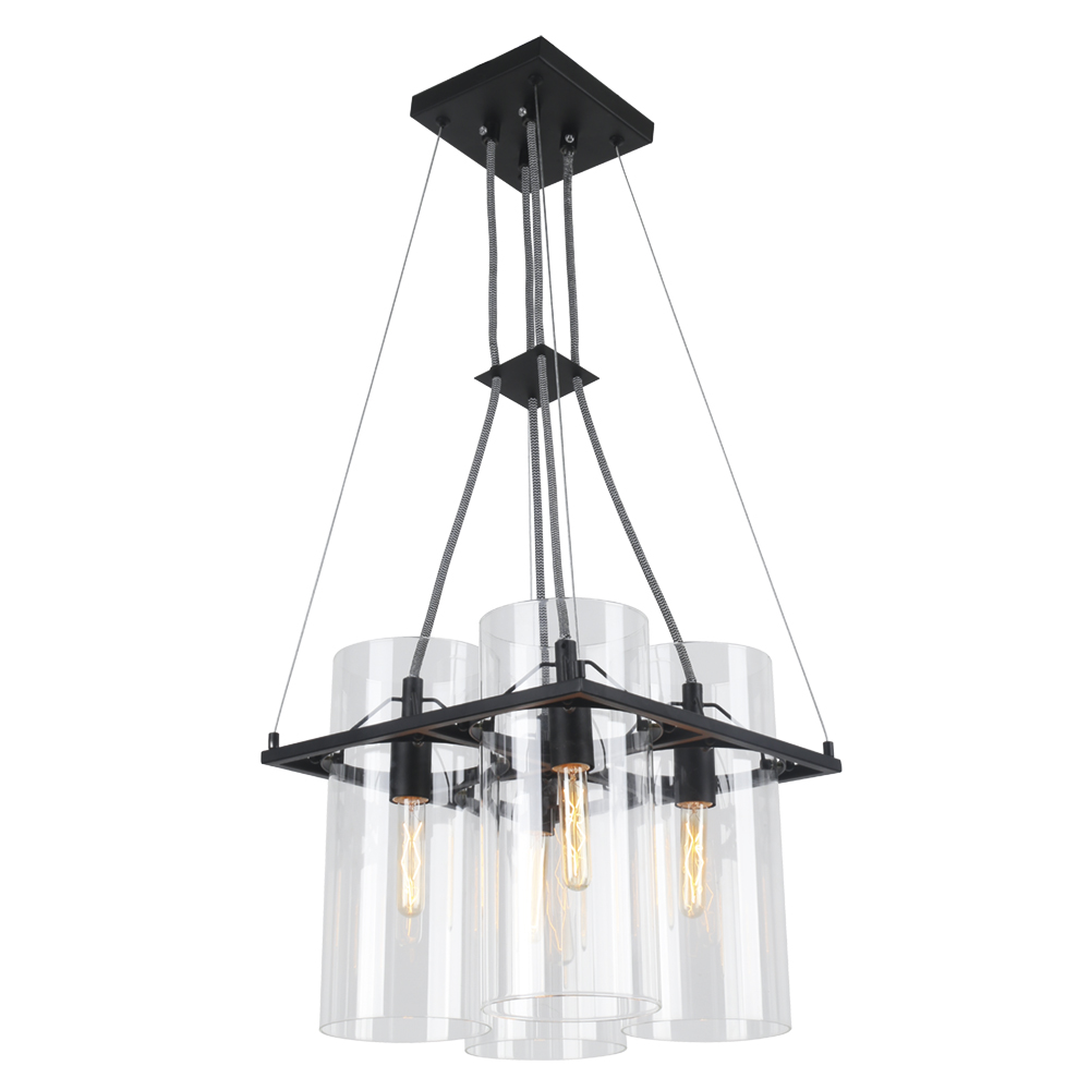 Подвесная Люстры Arte Lamp BLAKE A8586SP-4BK