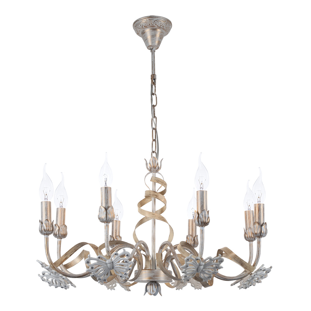 Подвесная Люстры Arte Lamp LIBELLULA A8626LM-8WG