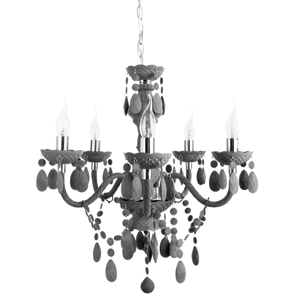 Подвесная Люстры Arte Lamp MORRIS A8888LM-5GY