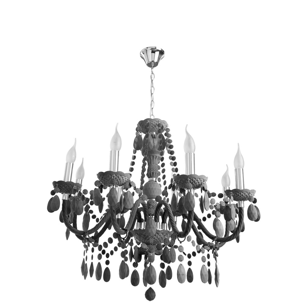 Подвесная Люстры Arte Lamp MORRIS A8889LM-8GY