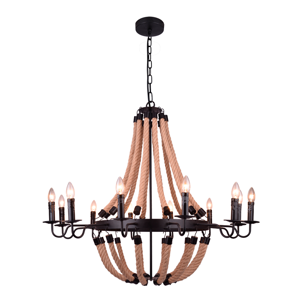 Подвесная Люстры Arte Lamp MARSIGLIA A8956LM-12BK