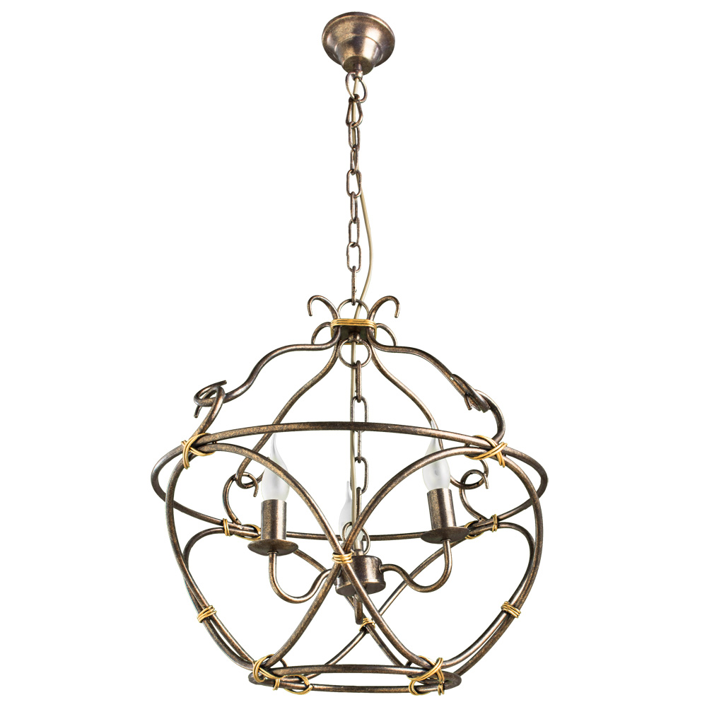 Подвесная Люстры Arte Lamp BELLATOR A8960SP-3GA