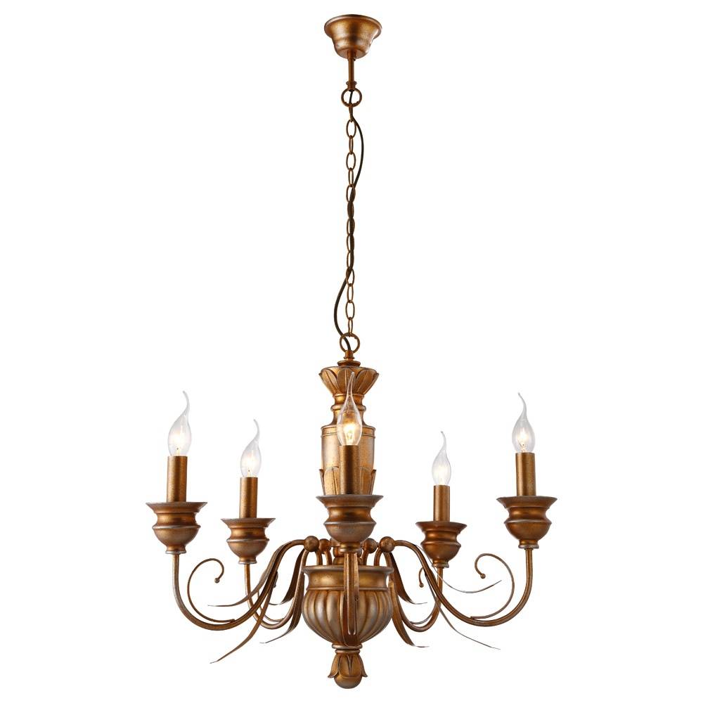 Подвесная Люстры Arte Lamp DORATURA A9075LM-5GA