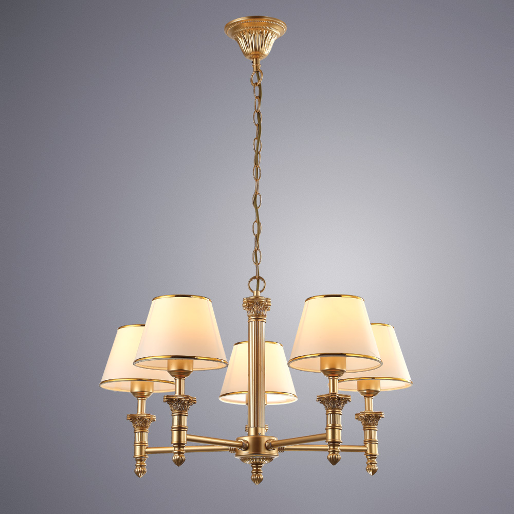 Подвесная Люстры Arte Lamp BUDAPEST A9185LM-5SG