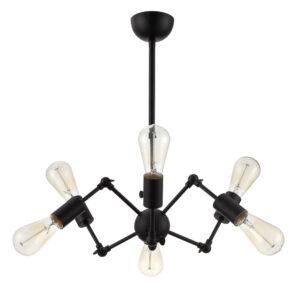 Люстры на штанге Arte Lamp ROOTS A9190LM-6BK