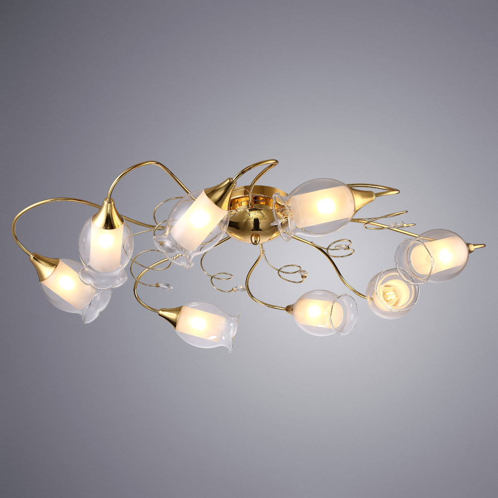 Потолочная Люстры Arte Lamp MUGHETTO A9289PL-8GO