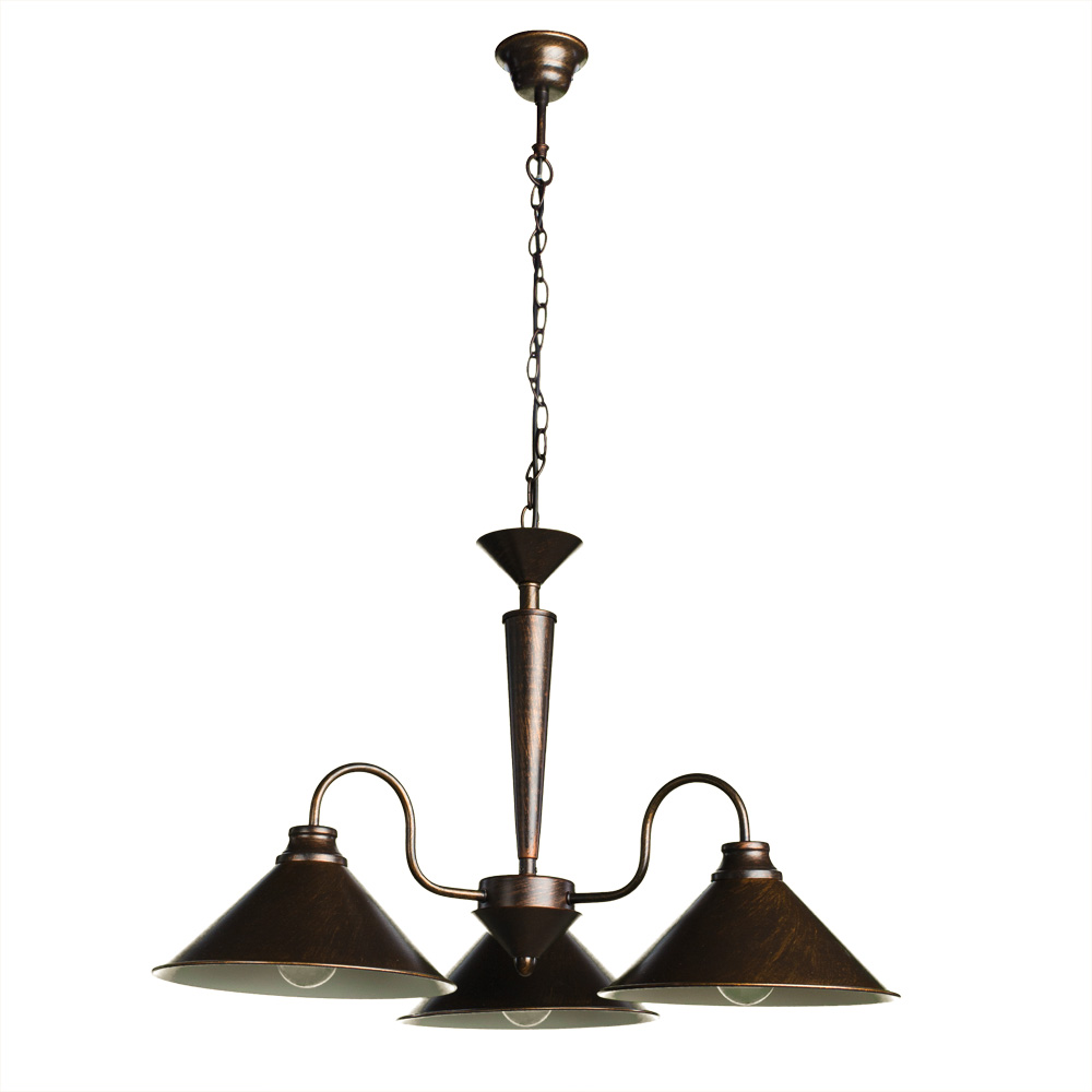 Подвесная Люстры Arte Lamp BEVEL A9330LM-3BR