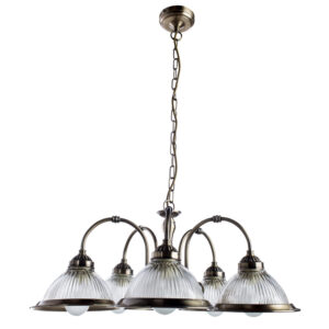Подвесная Люстры Arte Lamp AMERICAN DINER A9366LM-5AB